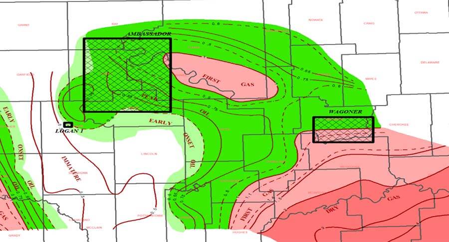 ambassador heat map Oklahoma 